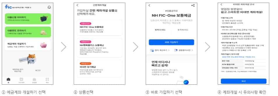농협은행-비대면-계좌개설-방법