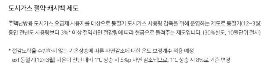 도시가스-절약-캐시백-제도