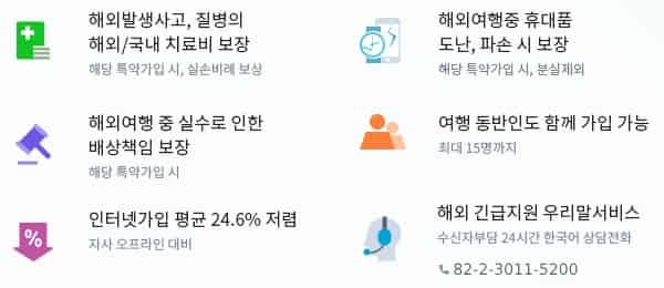 여행자보험-특약