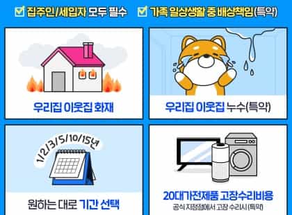 보험사별-화재보험-비교